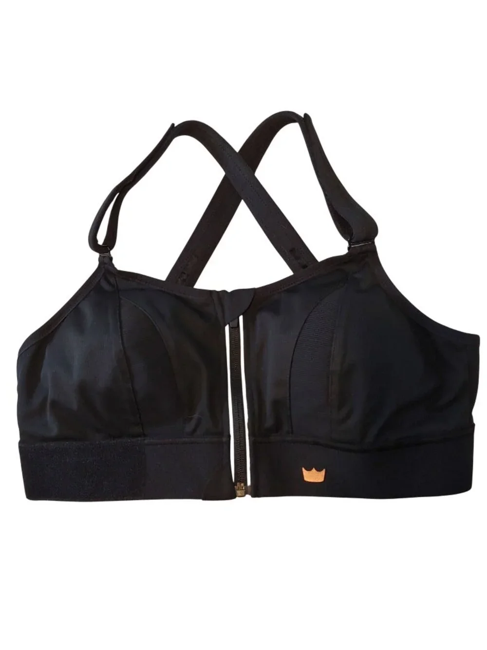 SHEFIT Womens Sports Bra High Impact Front Zip Adjustable Luxe Support Activewea